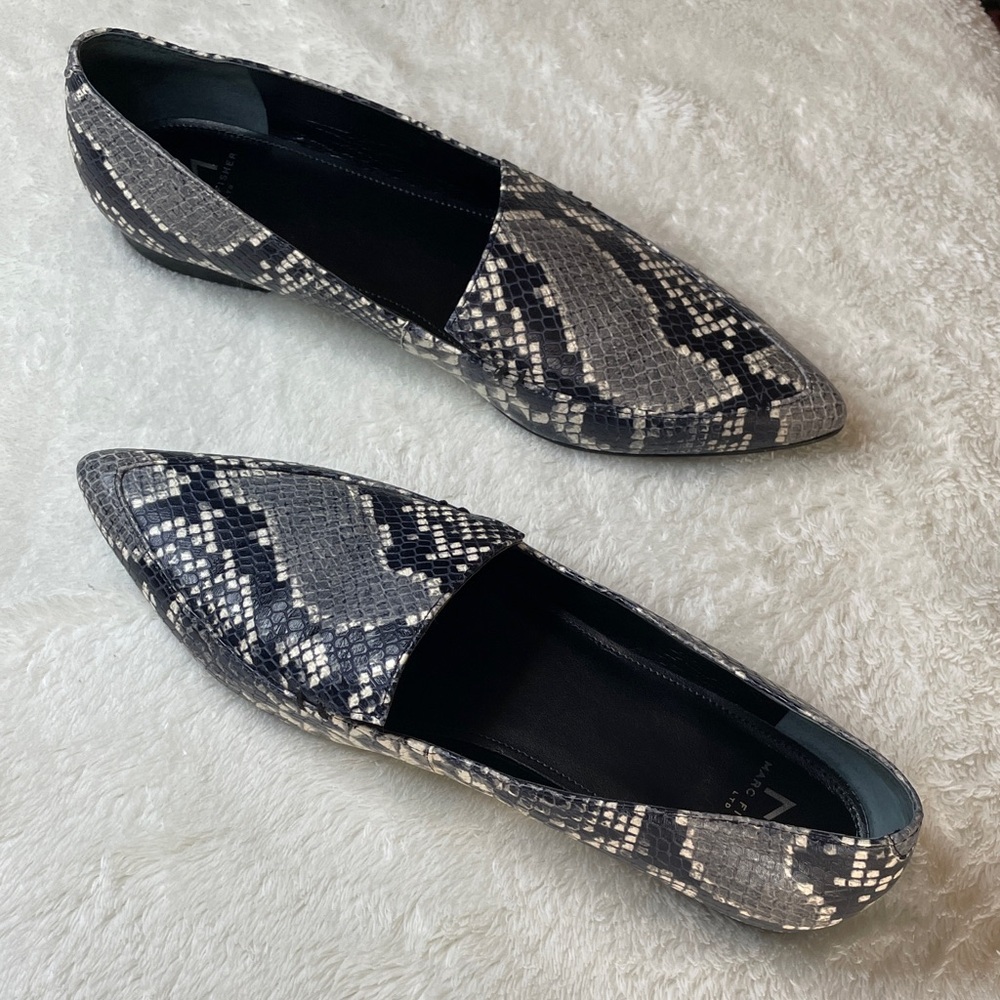 👠 Marc Fisher shoes - Snakeskin Flats - Picture 2 of 13